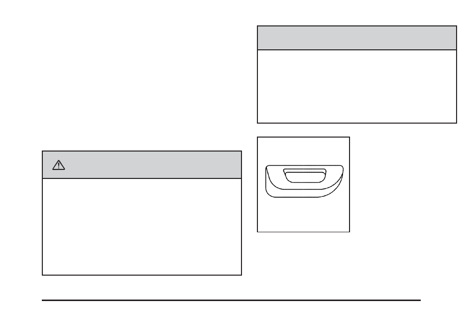 Object detection systems, Ultrasonic rear parking assist (urpa), Ultrasonic rear parking assist (urpa) -51 | Caution | Cadillac 2008 CTS User Manual | Page 127 / 462