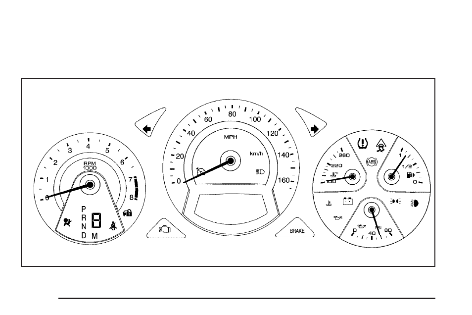 Instrument panel cluster, Instrument panel cluster -30, Instrument panel | Cluster | Cadillac 2008 CTS User Manual | Page 168 / 462