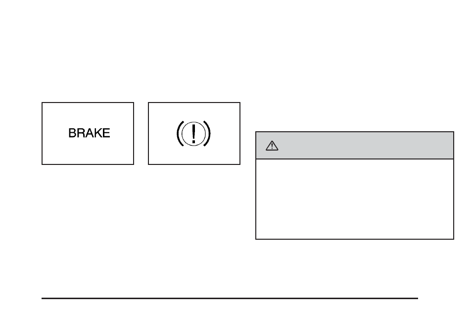 Brake system warning light, Brake system warning light -37, Caution | Cadillac 2008 CTS User Manual | Page 175 / 462