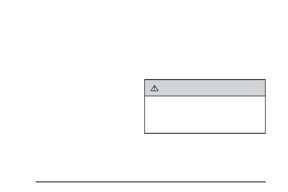 Caution | Cadillac 2008 CTS User Manual | Page 280 / 462