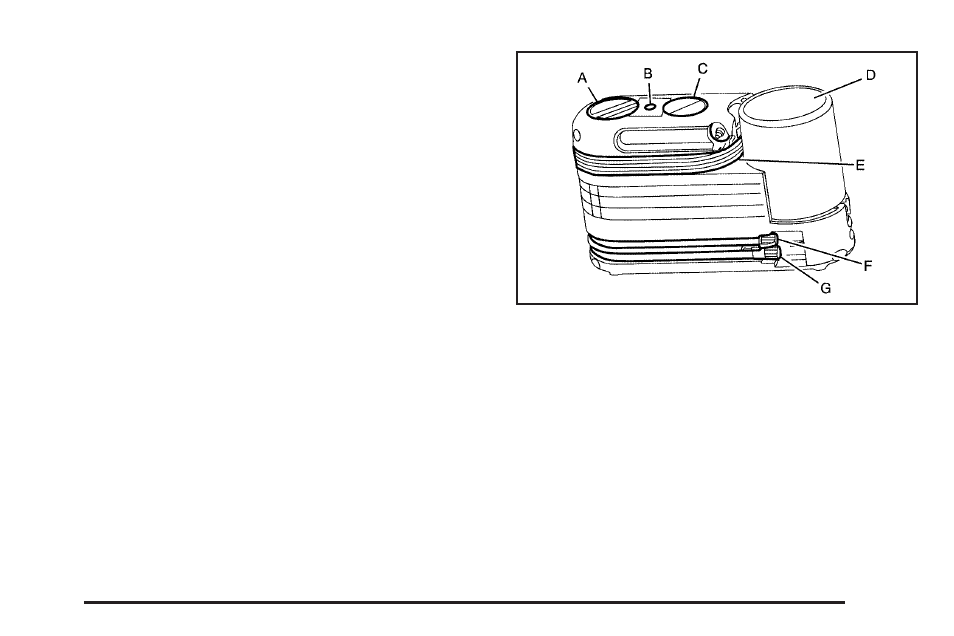 Tire sealant and compressor kit, With sealant selector switch) -85 | Cadillac 2008 CTS User Manual | Page 367 / 462