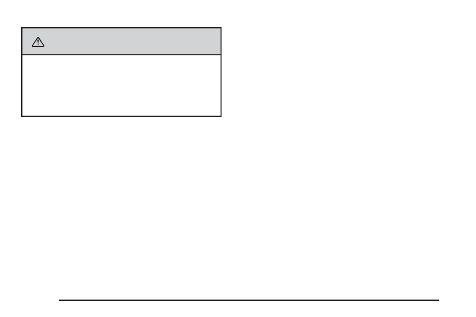 Caution | Cadillac 2008 CTS User Manual | Page 370 / 462