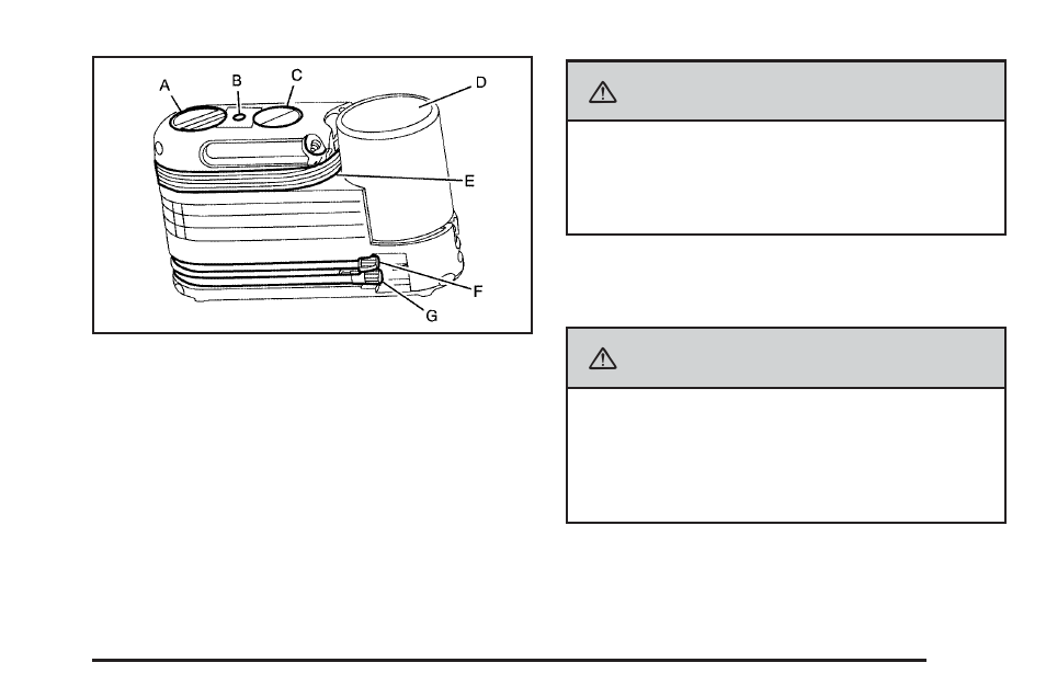 Caution | Cadillac 2008 CTS User Manual | Page 373 / 462