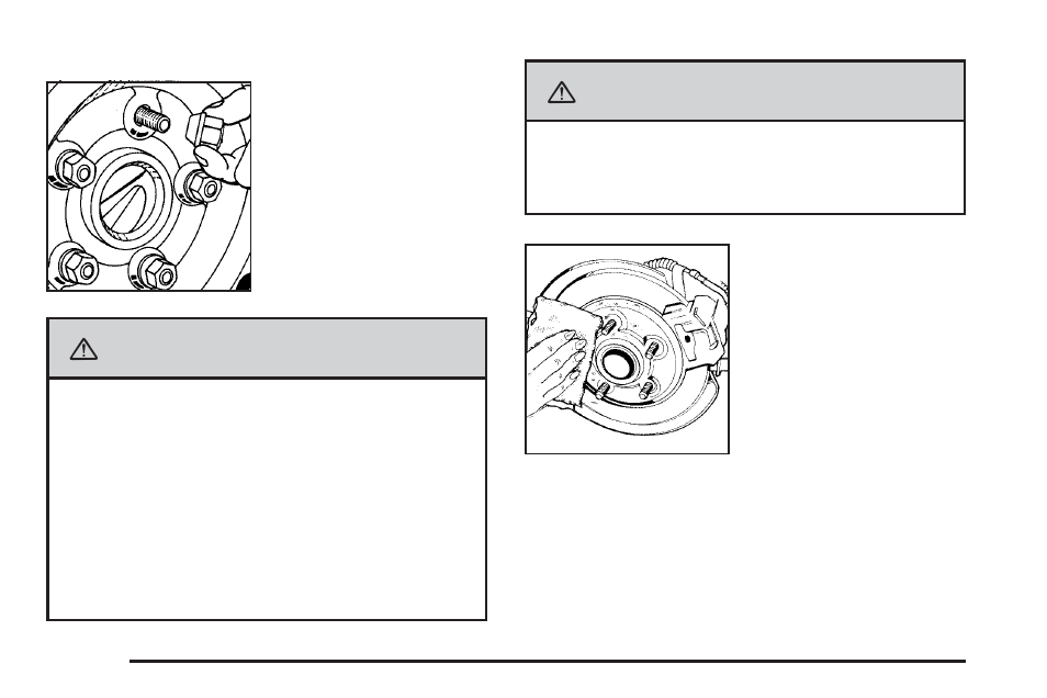 Caution | Cadillac 2008 CTS User Manual | Page 390 / 462