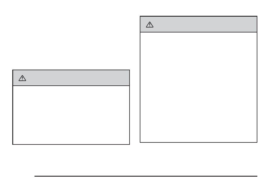 Caution | Cadillac 2008 CTS User Manual | Page 60 / 462