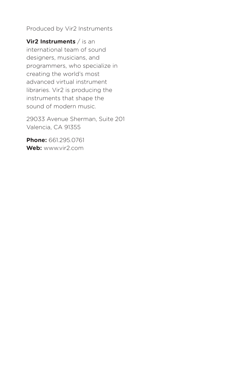 Vir2 Instruments Fractured User Manual | Page 2 / 24