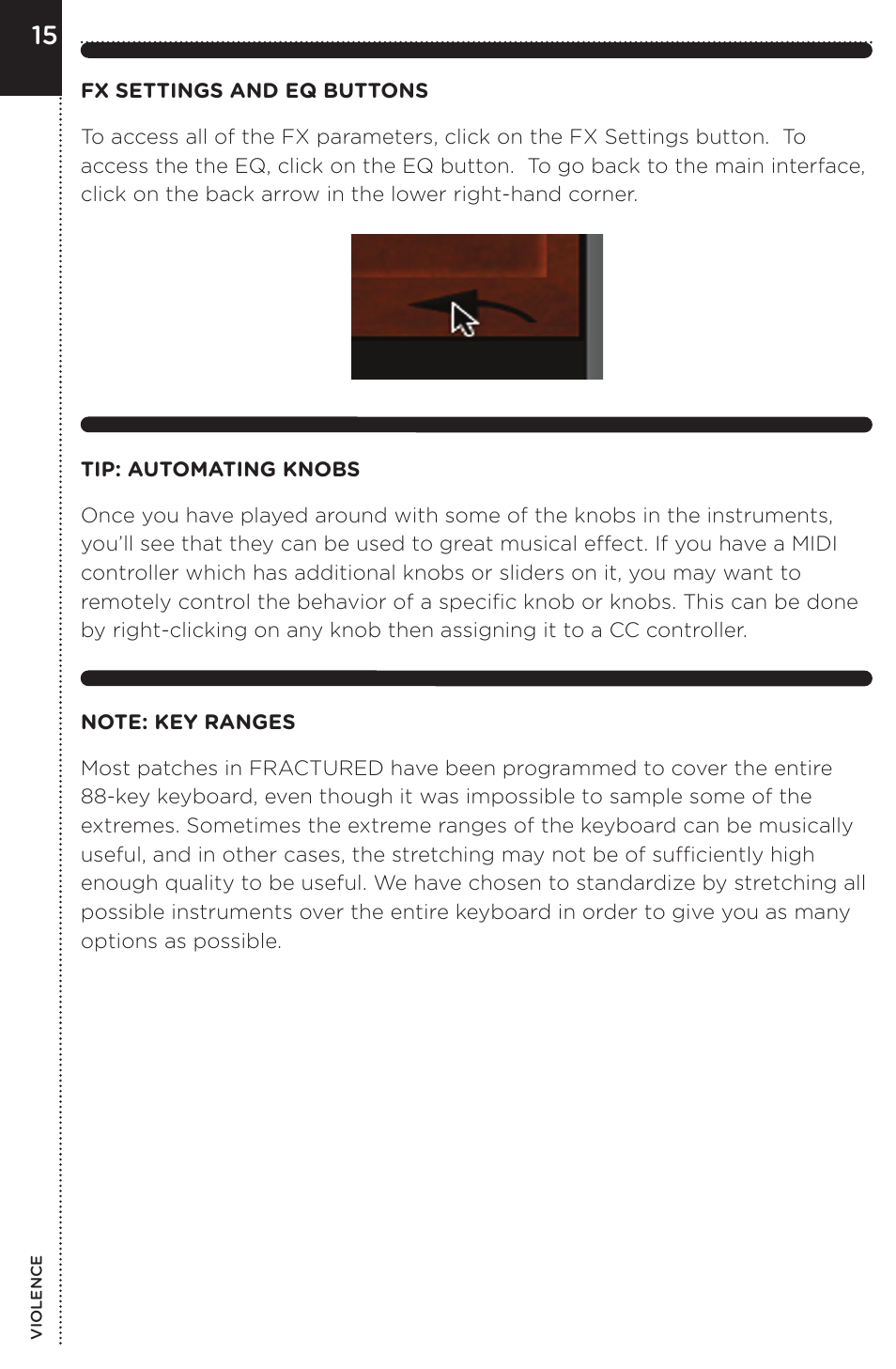 Vir2 Instruments Fractured User Manual | Page 20 / 24