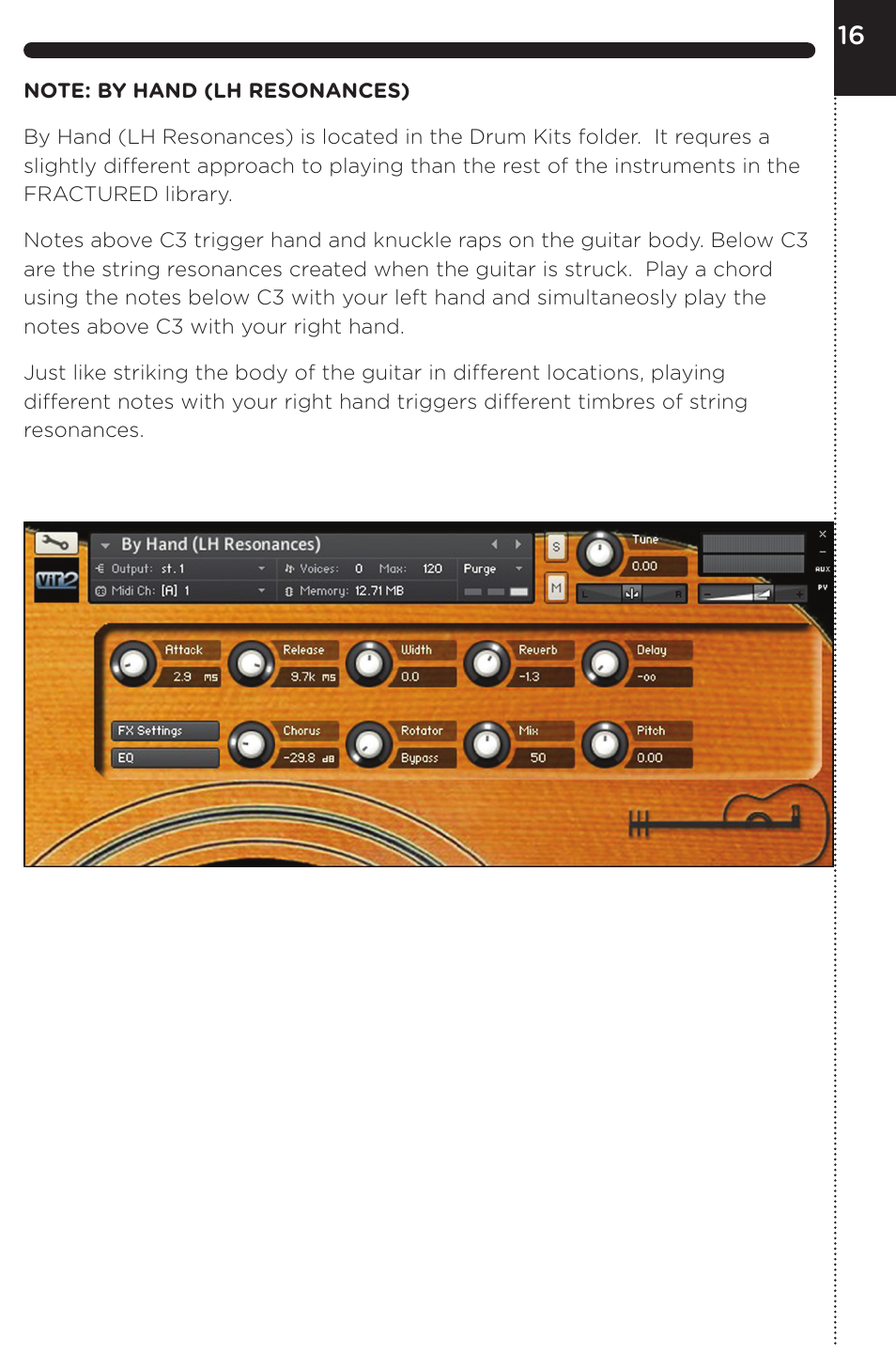 Vir2 Instruments Fractured User Manual | Page 21 / 24