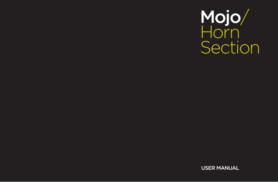 Vir2 Instruments MOJO User Manual | 40 pages