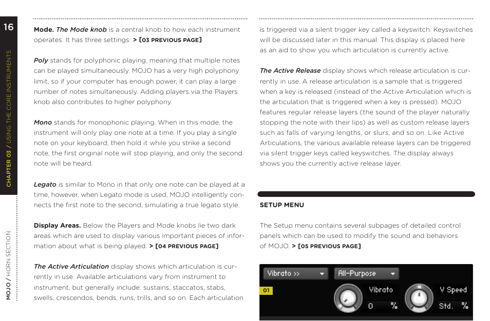 Vir2 Instruments MOJO User Manual | Page 20 / 40