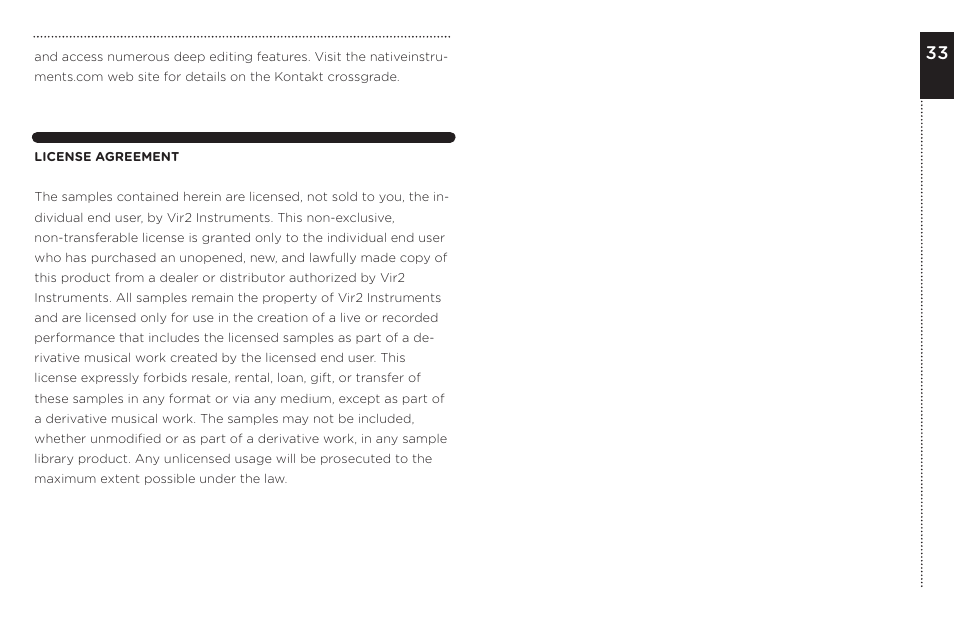 Vir2 Instruments MOJO User Manual | Page 37 / 40