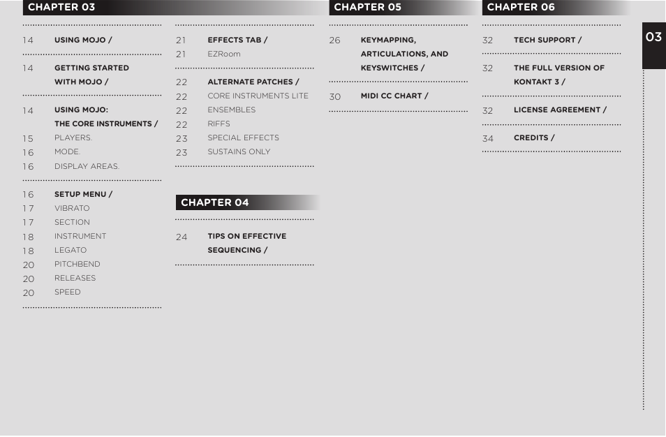 Vir2 Instruments MOJO User Manual | Page 7 / 40