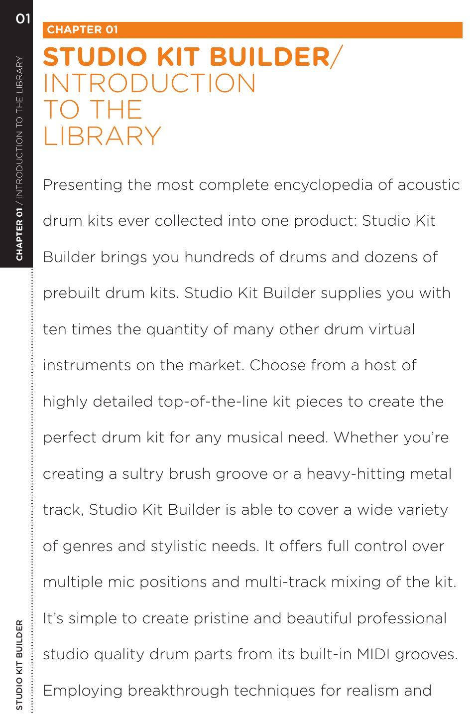 Studio kit builder / introduction to the library | Vir2 Instruments Studio Kit Builder User Manual | Page 6 / 34