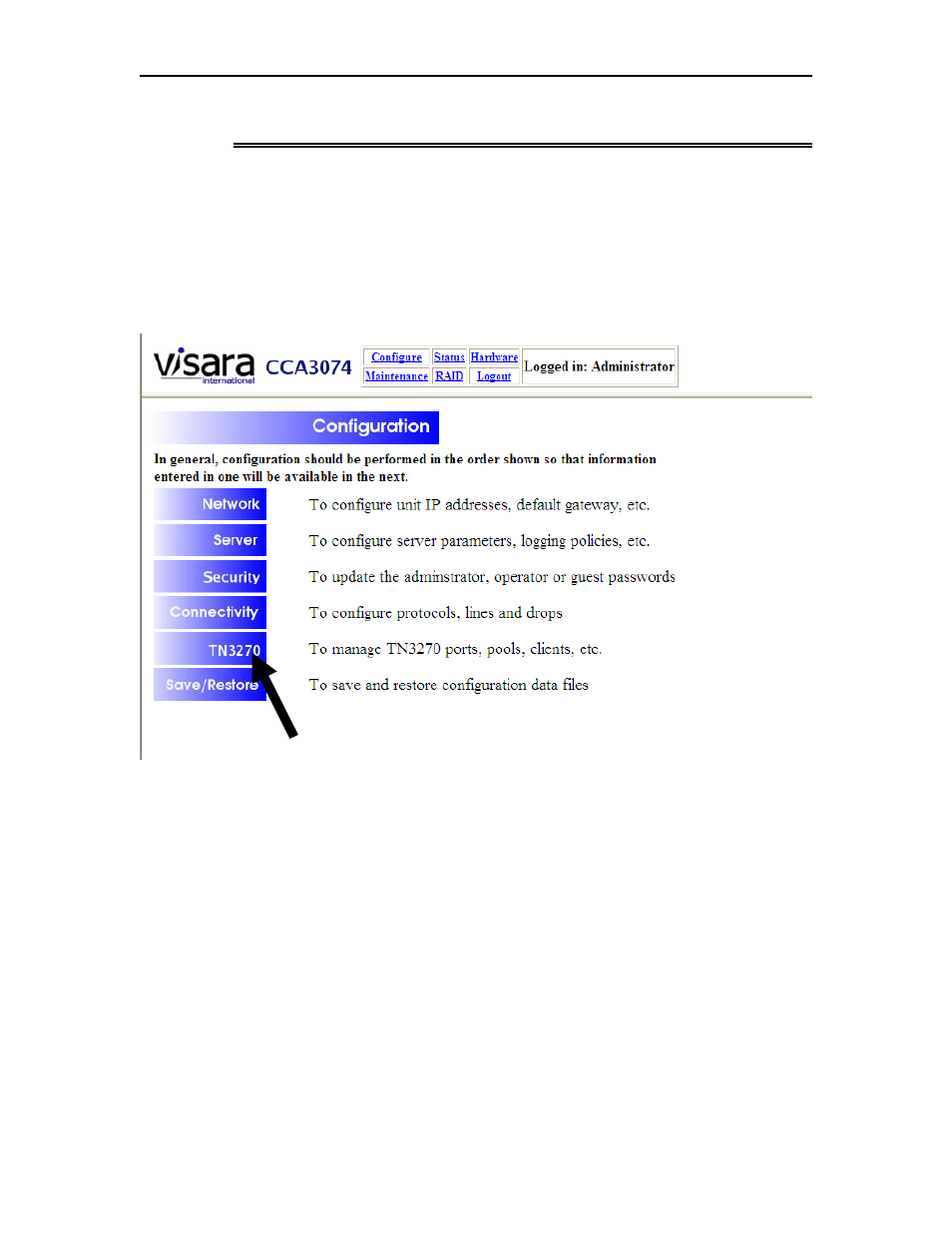 Visara CCA-3074 Installation User Manual | Page 57 / 90