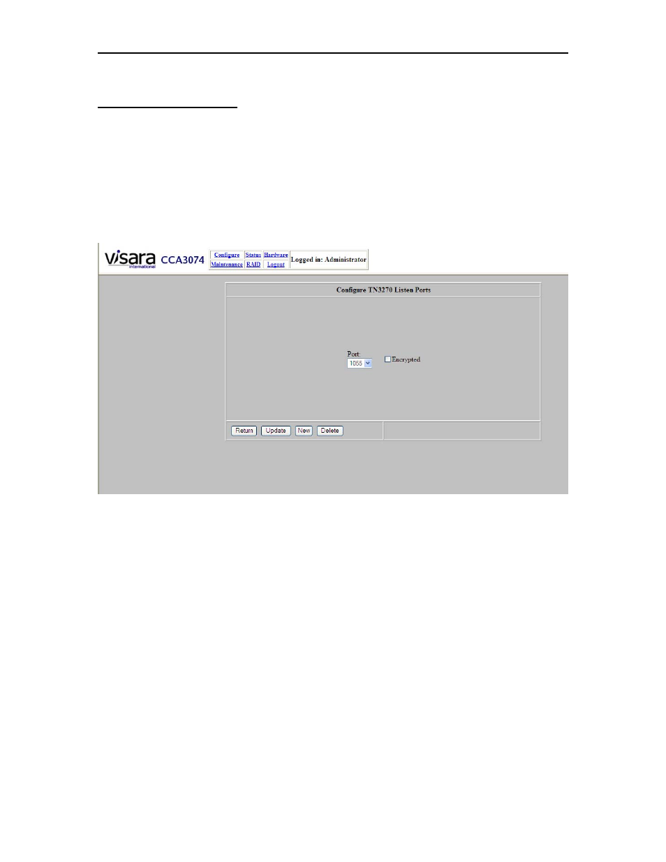 Visara CCA-3074 Installation User Manual | Page 59 / 90