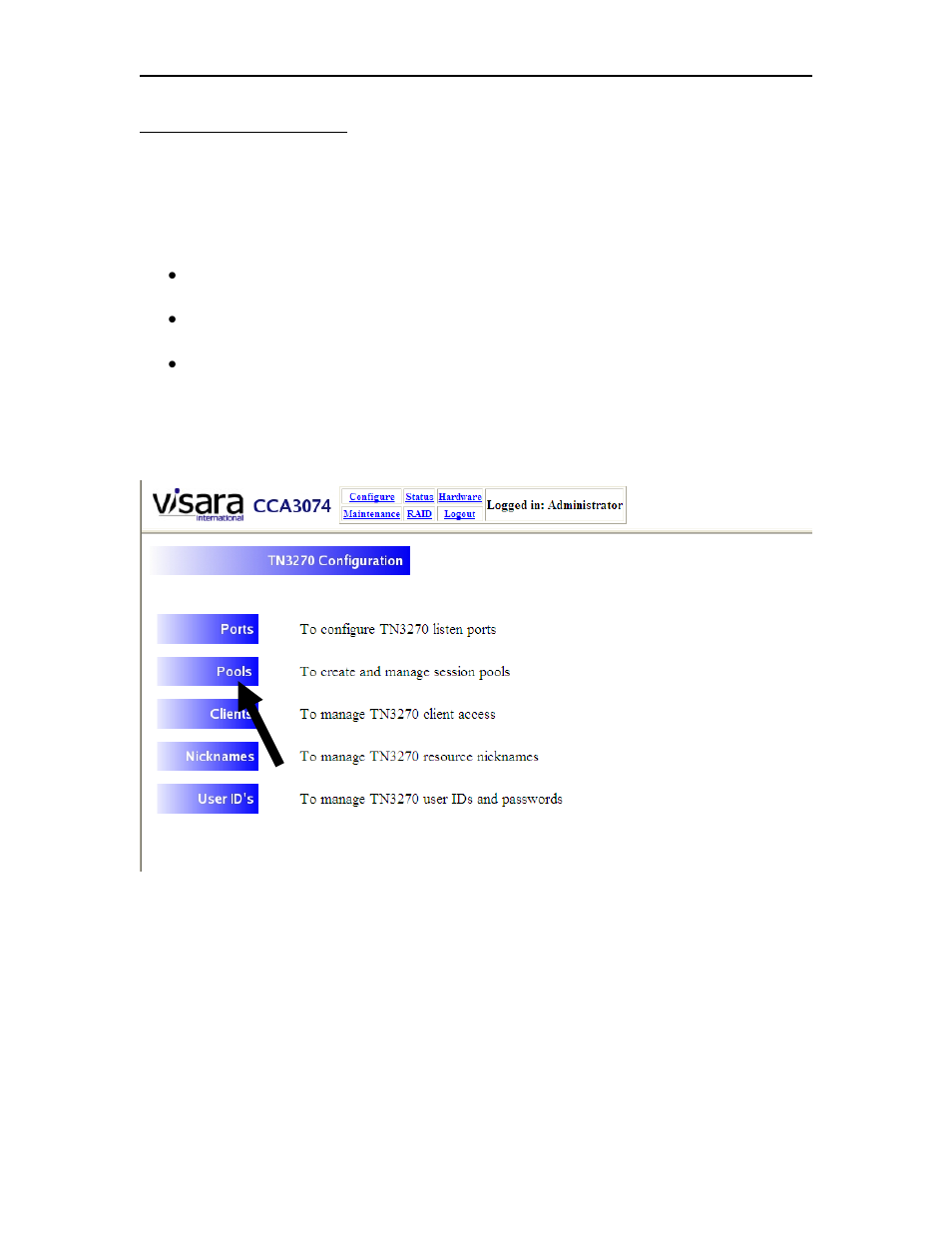 Visara CCA-3074 Installation User Manual | Page 61 / 90