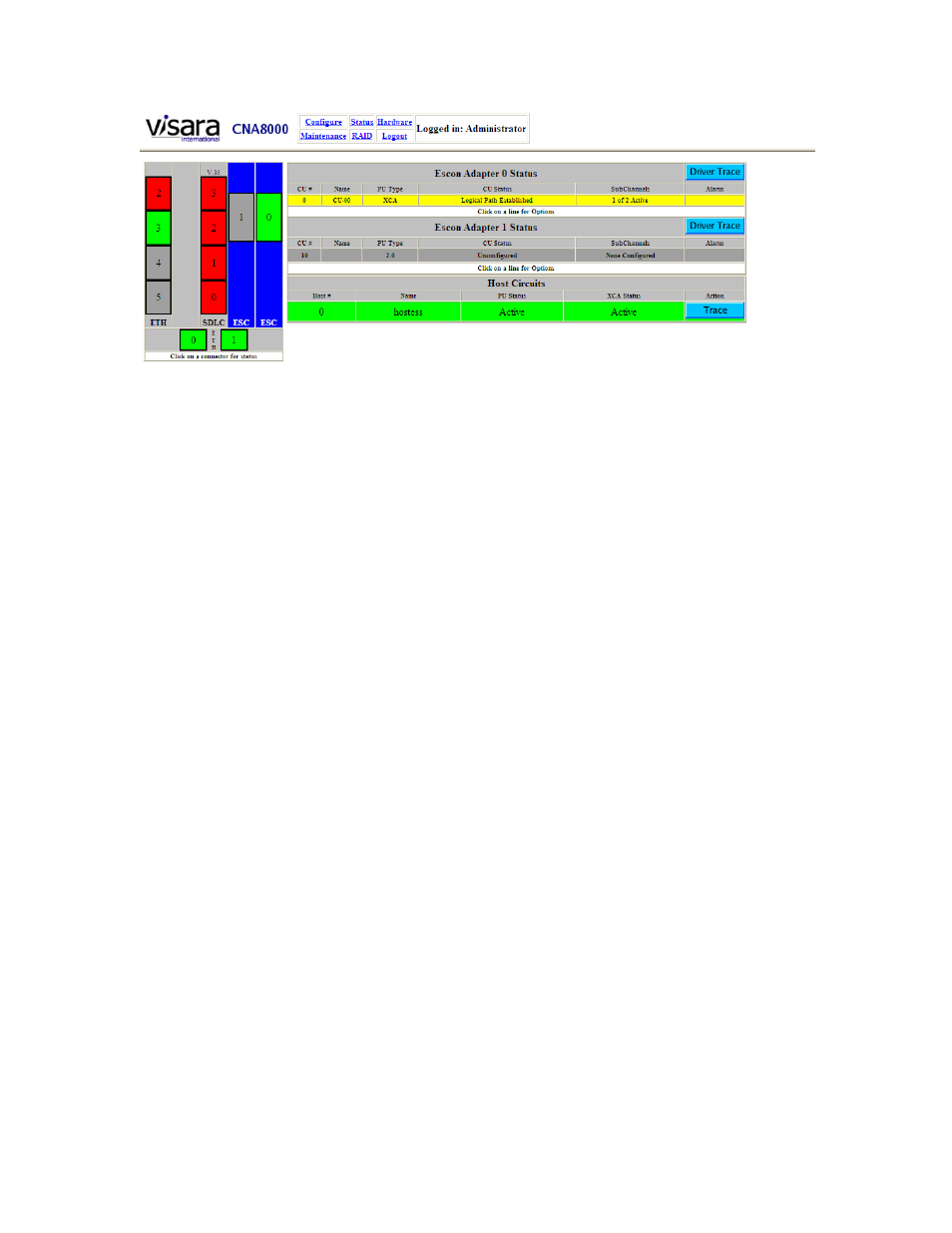 Visara CNA-8000 User Manual | Page 30 / 122