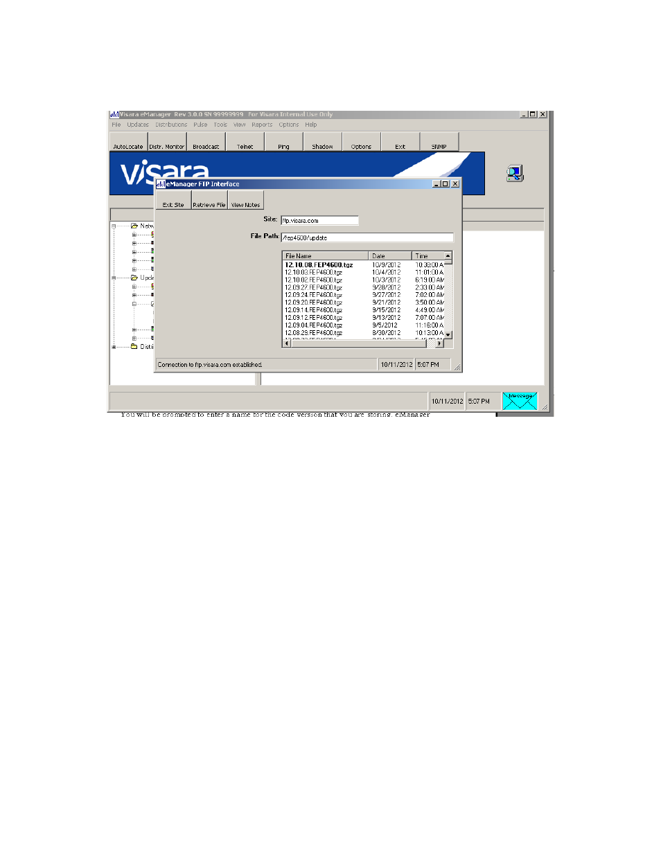 Visara CNA-8000 User Manual | Page 53 / 122