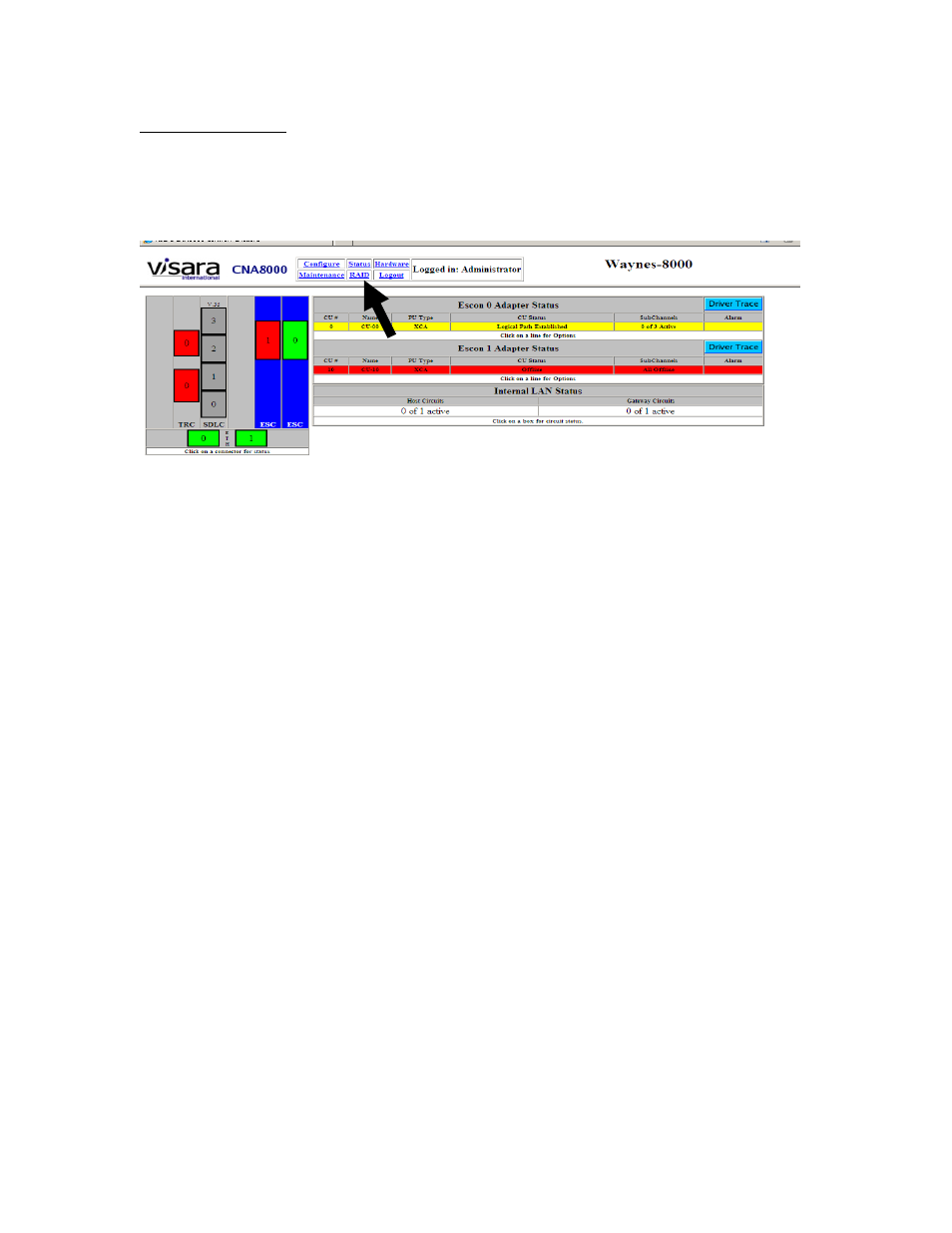 Visara CNA-8000 User Manual | Page 65 / 122