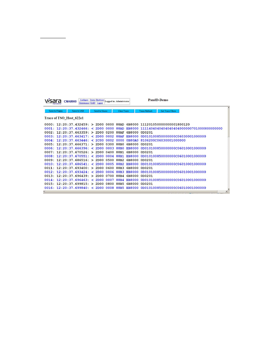 Visara CNA-8000 User Manual | Page 77 / 122