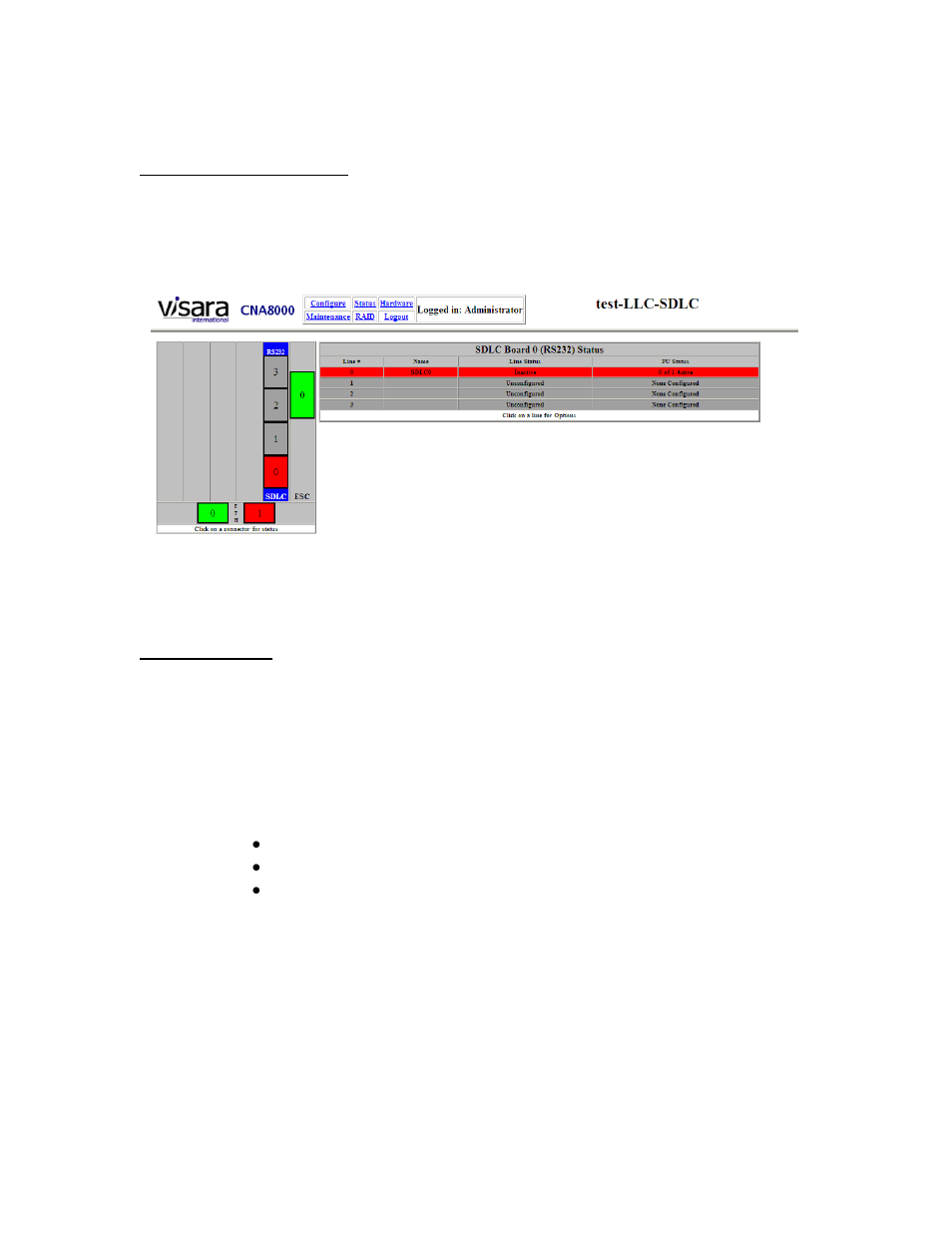 Visara CNA-8000 User Manual | Page 87 / 122