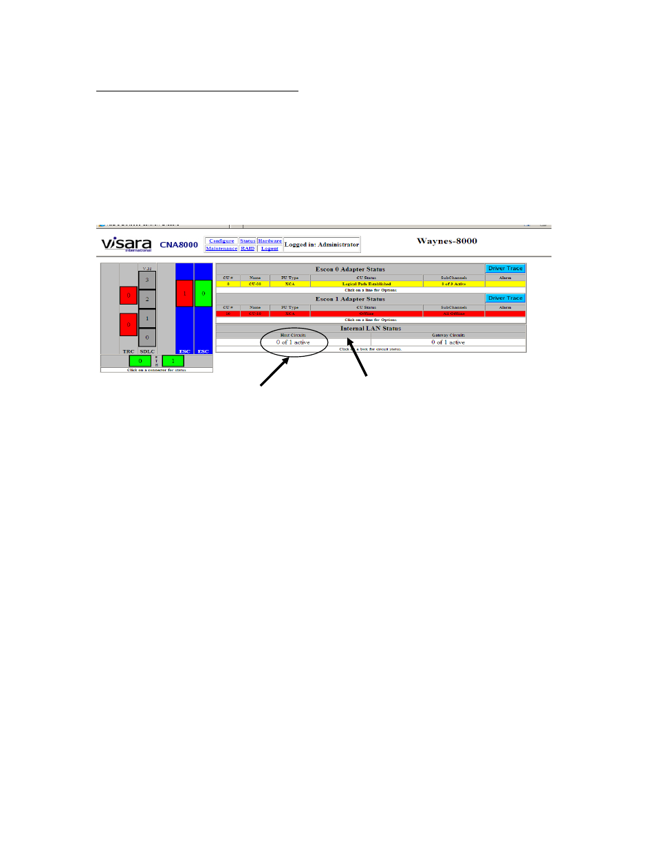 Visara CNA-8000 User Manual | Page 93 / 122