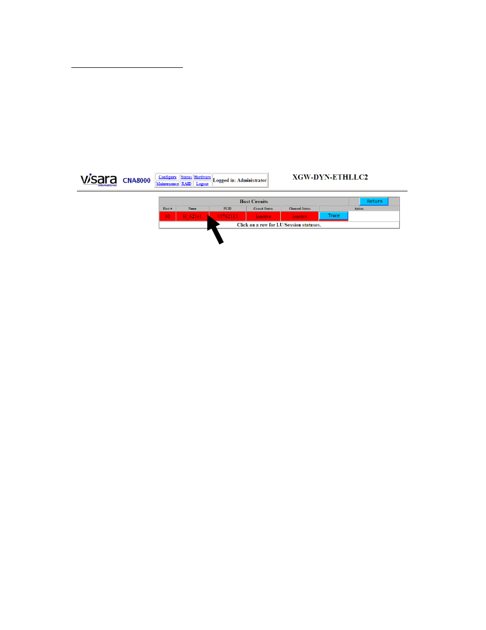 Visara CNA-8000 User Manual | Page 94 / 122