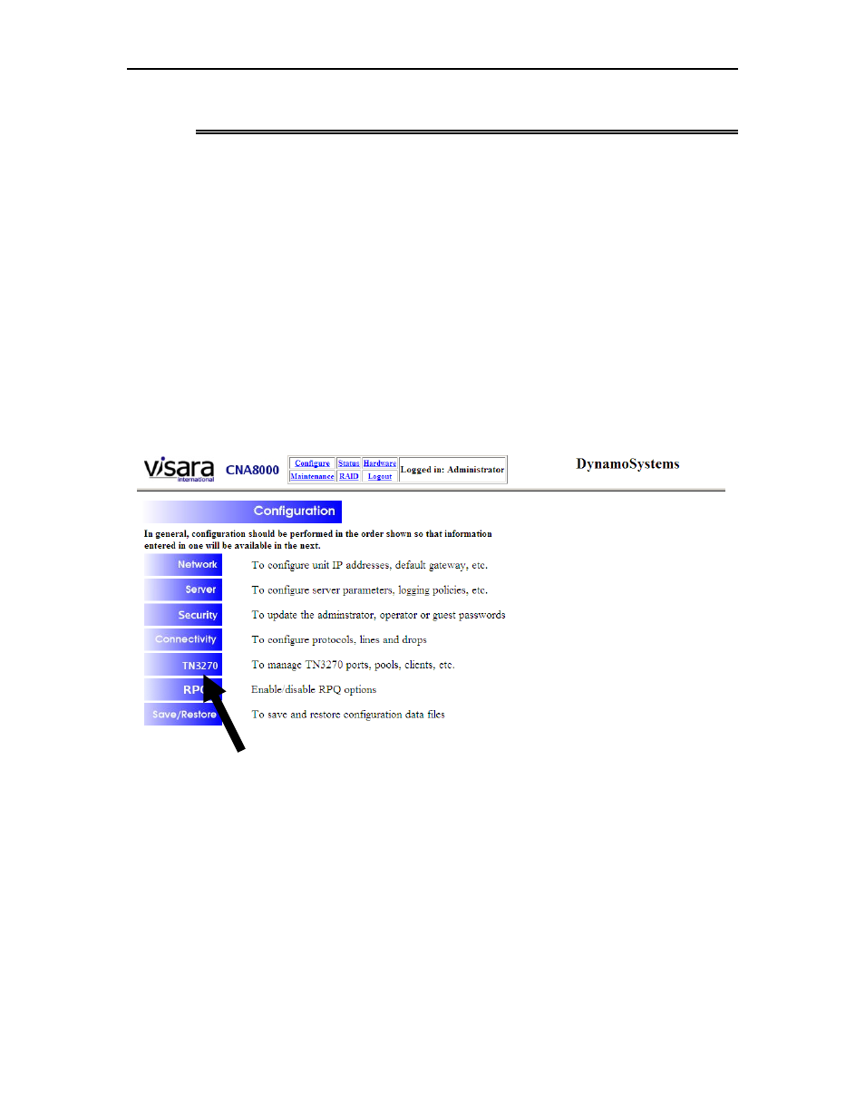 Visara CNA-8000 Installation User Manual | Page 105 / 126