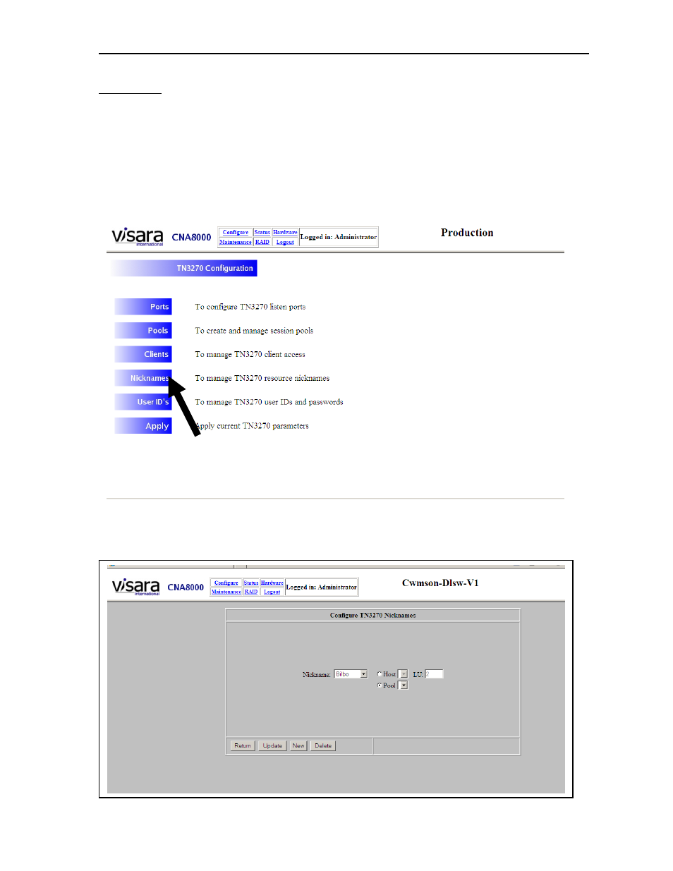 Visara CNA-8000 Installation User Manual | Page 116 / 126