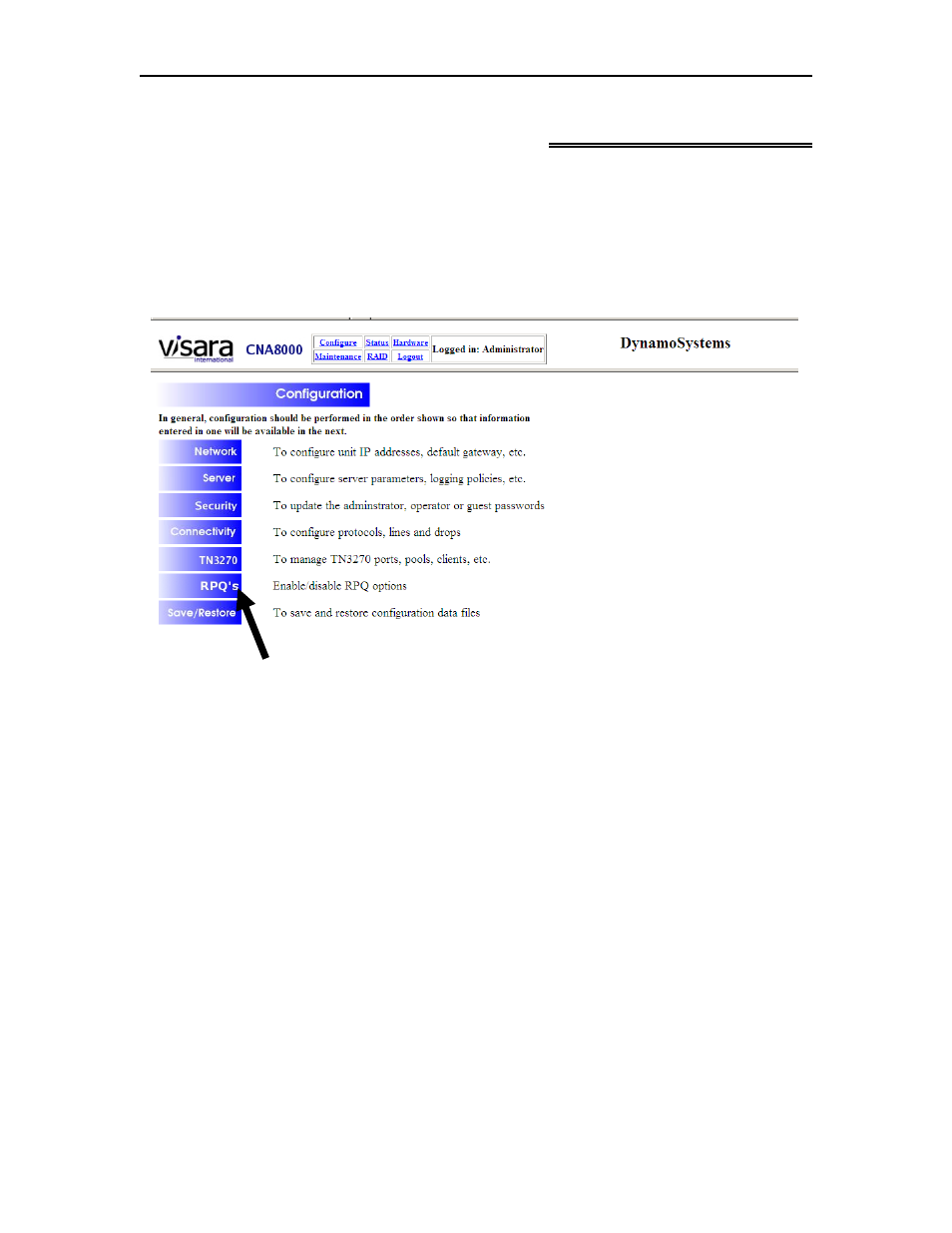 Chapter 11. rpqs | Visara CNA-8000 Installation User Manual | Page 123 / 126