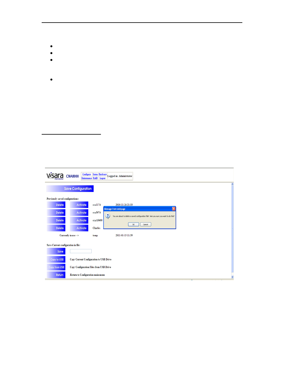 Visara CNA-8000 Installation User Manual | Page 40 / 126