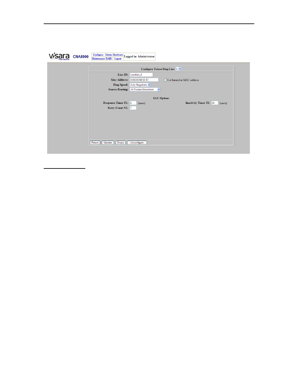 Visara CNA-8000 Installation User Manual | Page 66 / 126