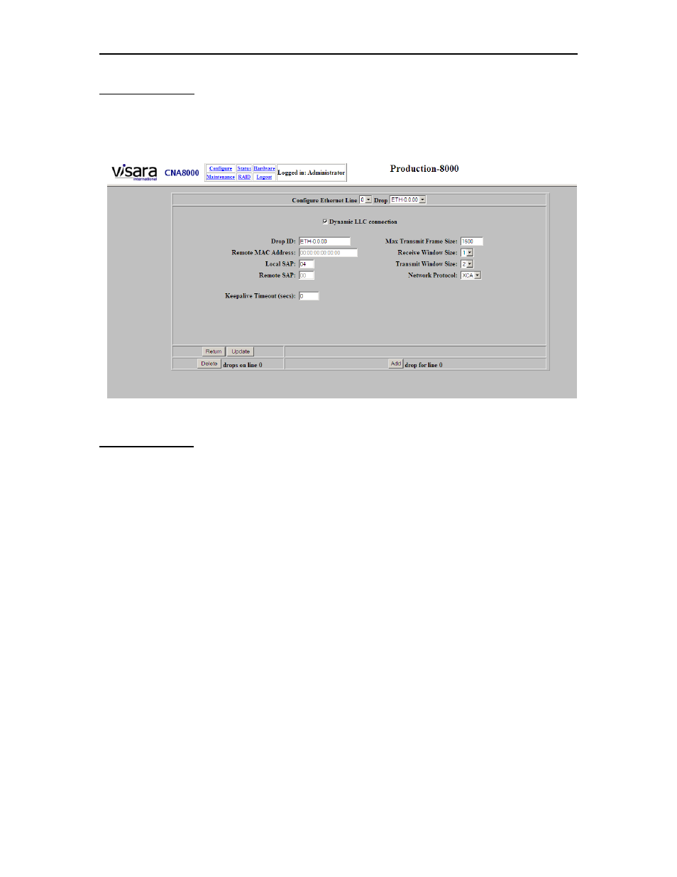 Visara CNA-8000 Installation User Manual | Page 81 / 126