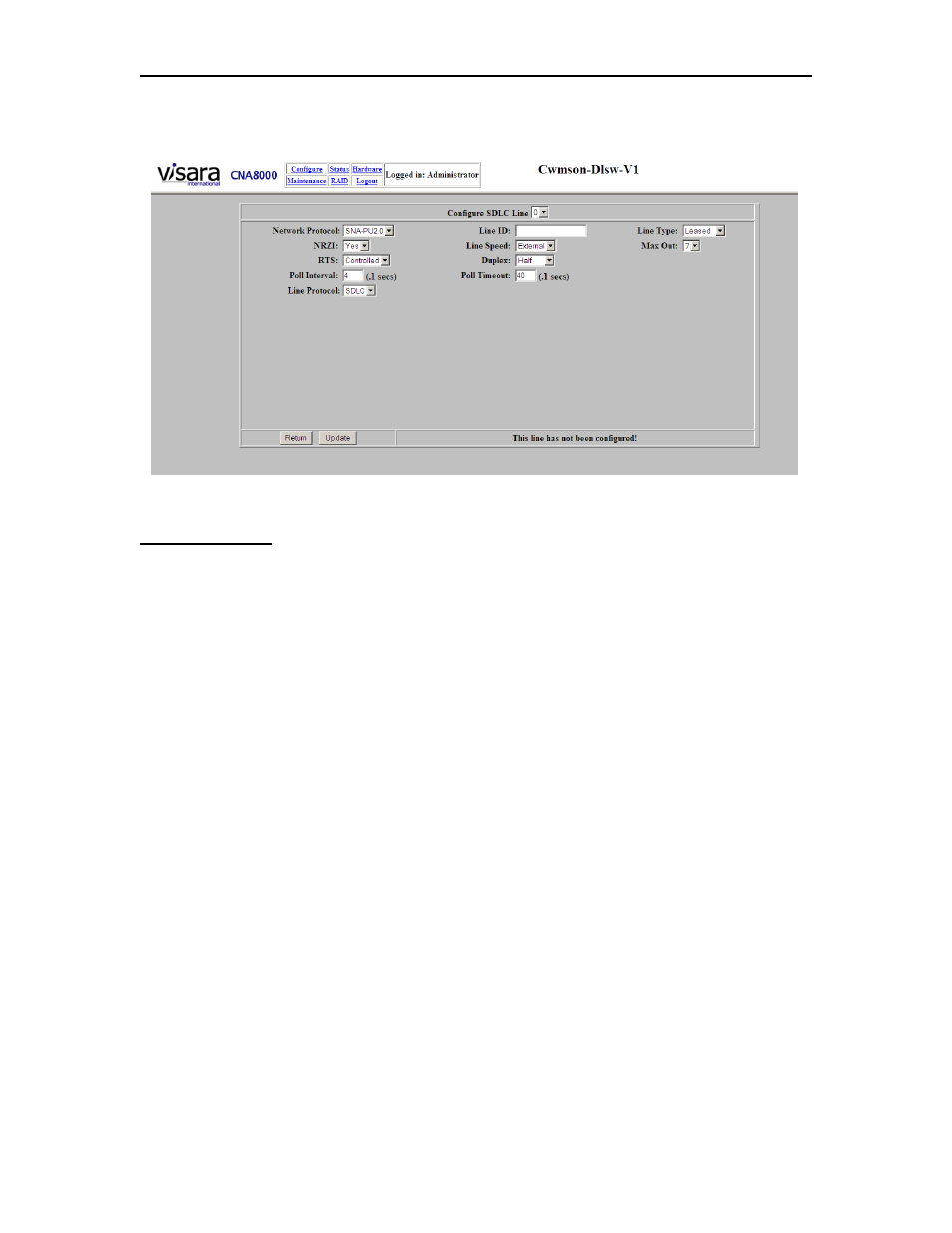 Visara CNA-8000 Installation User Manual | Page 90 / 126