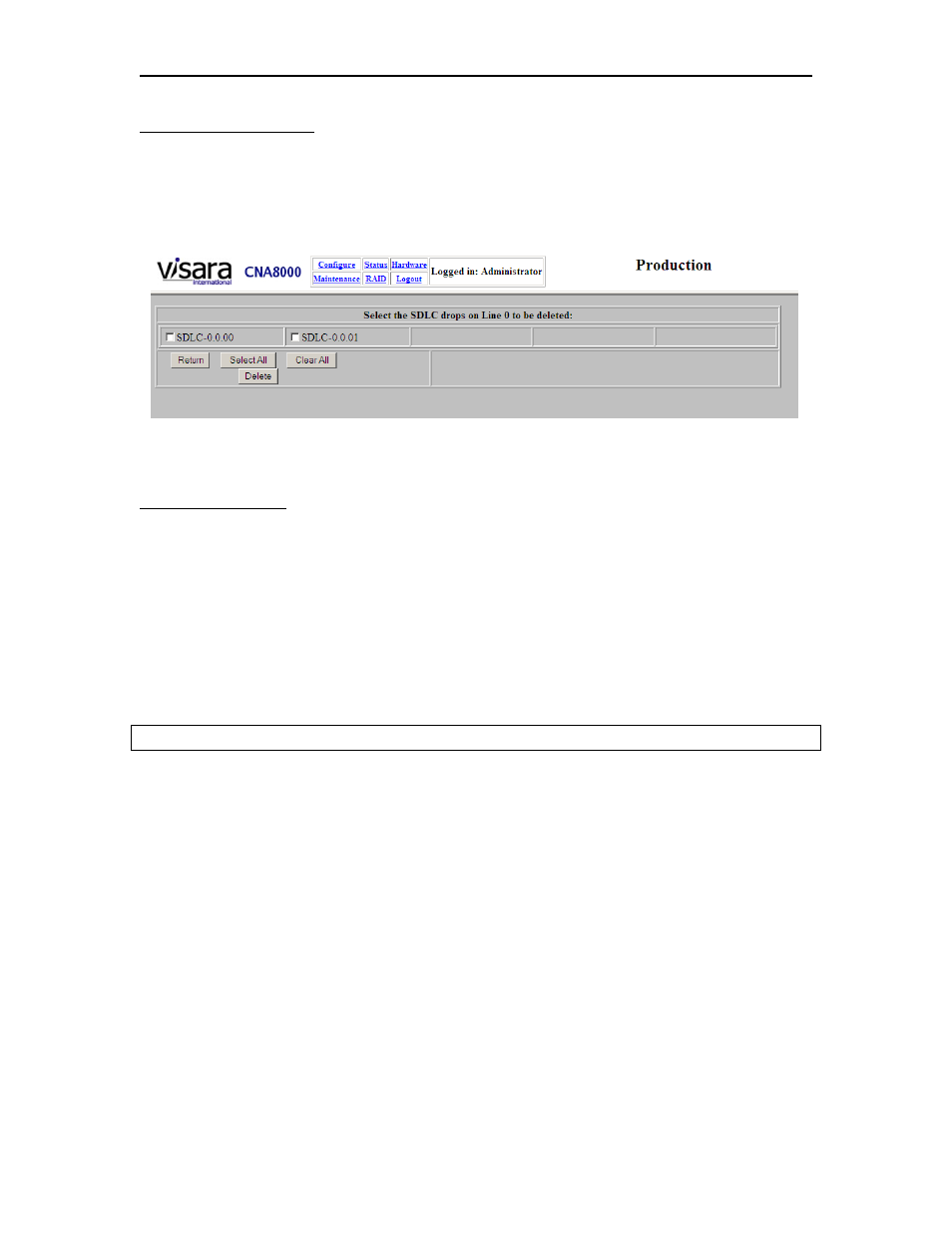 Visara CNA-8000 Installation User Manual | Page 95 / 126