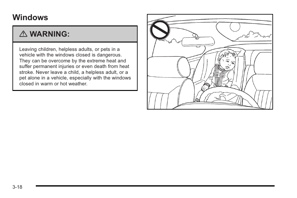 Windows, Windows -18 | Cadillac 2010 STS User Manual | Page 118 / 536