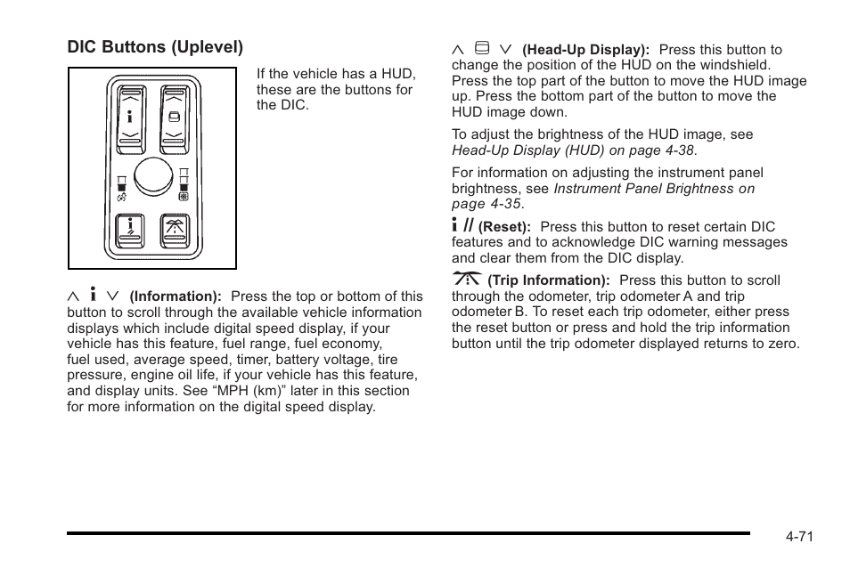 Cadillac 2010 STS User Manual | Page 251 / 536
