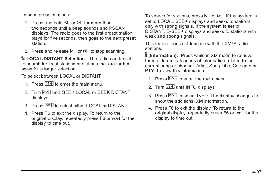 Cadillac 2010 STS User Manual | Page 277 / 536