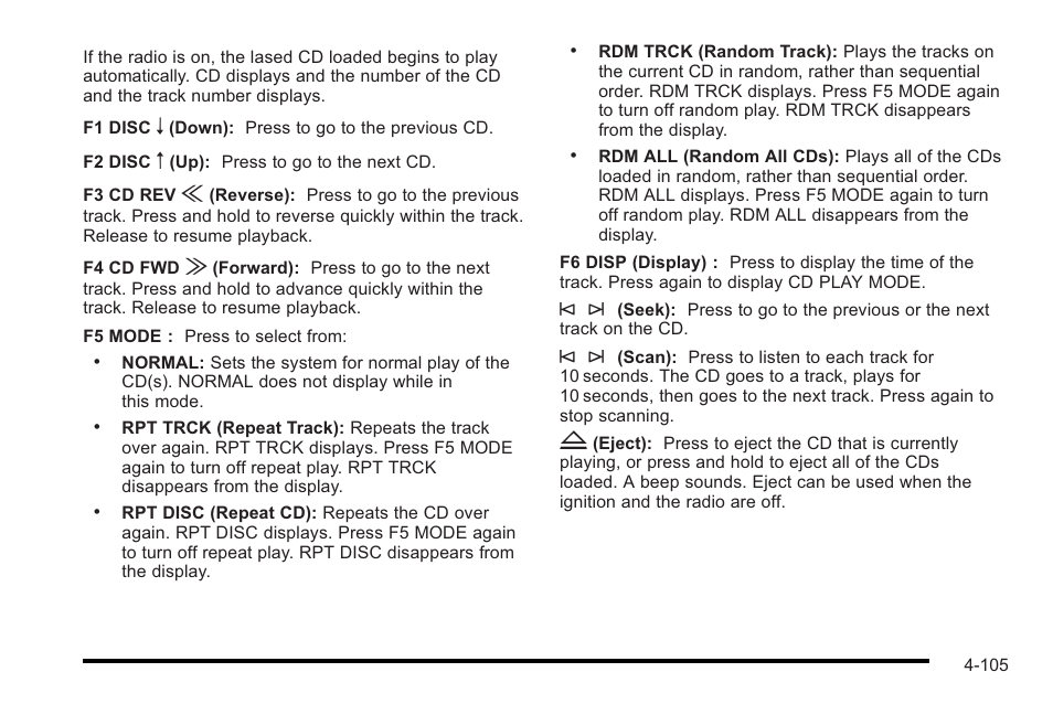 Cadillac 2010 STS User Manual | Page 285 / 536