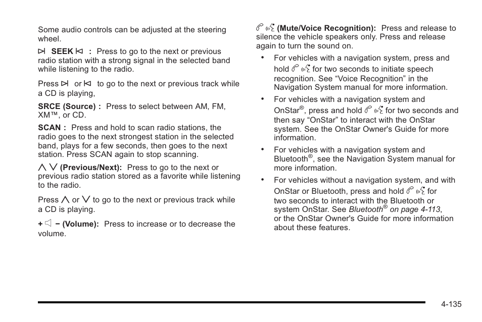 Cadillac 2010 STS User Manual | Page 315 / 536