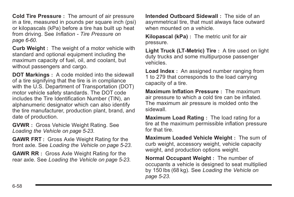 Cadillac 2010 STS User Manual | Page 414 / 536