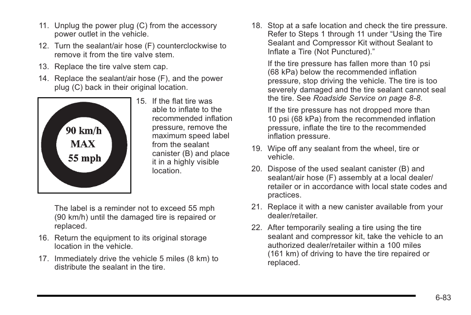 Cadillac 2010 STS User Manual | Page 439 / 536