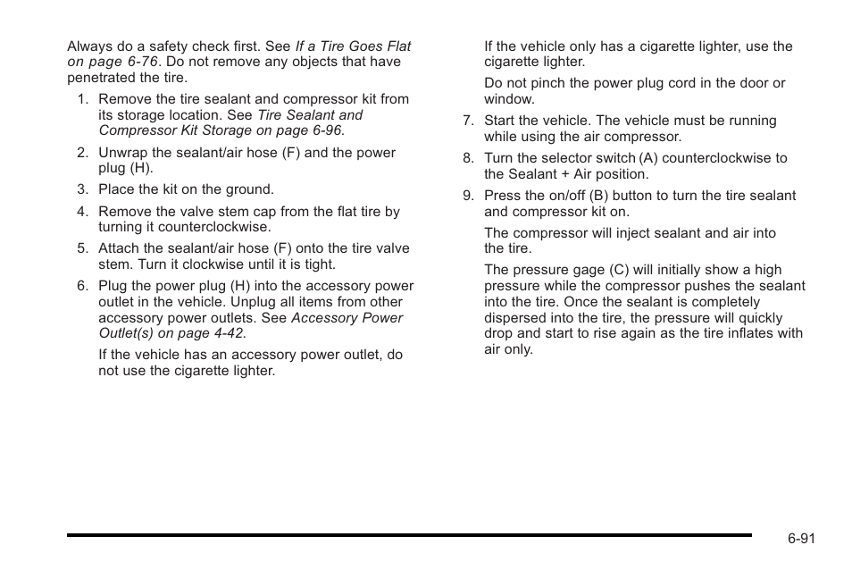 Cadillac 2010 STS User Manual | Page 447 / 536