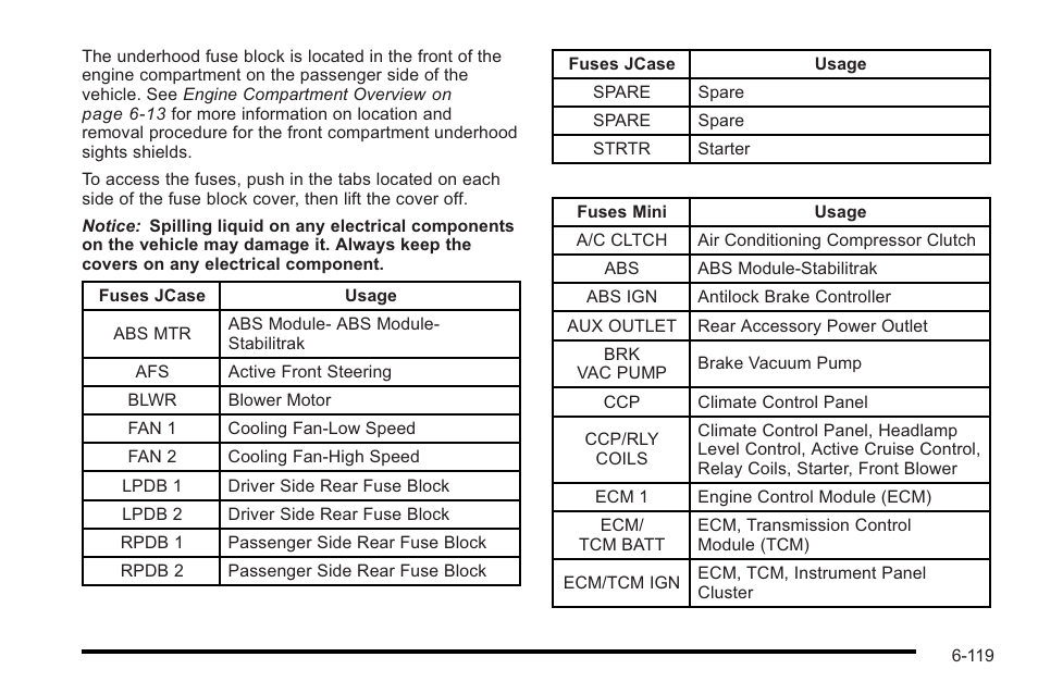 Cadillac 2010 STS User Manual | Page 475 / 536