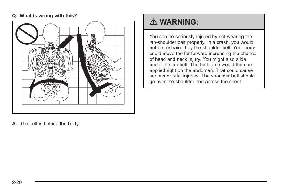 Warning | Cadillac 2010 STS User Manual | Page 50 / 536