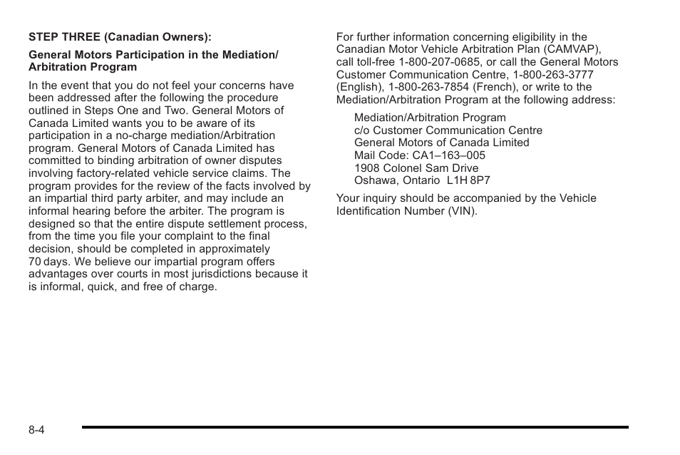 Cadillac 2010 STS User Manual | Page 508 / 536