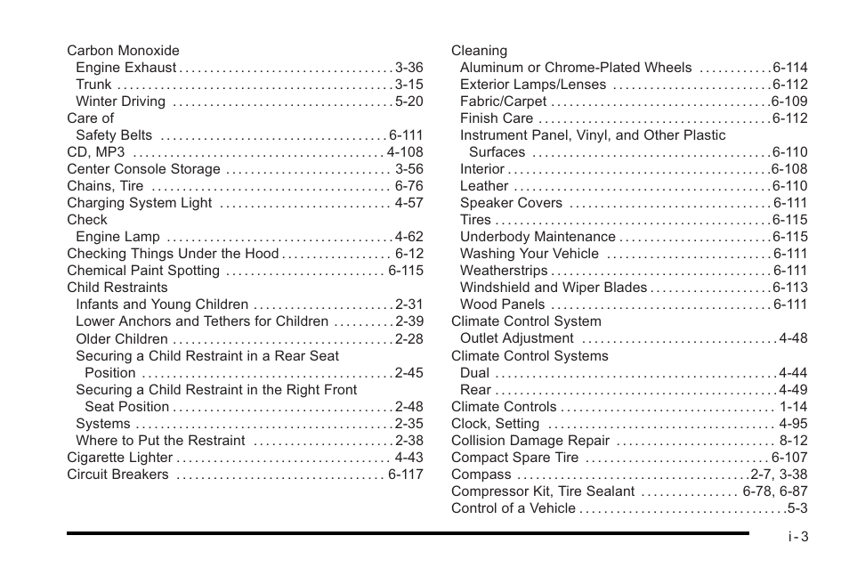 Cadillac 2010 STS User Manual | Page 525 / 536