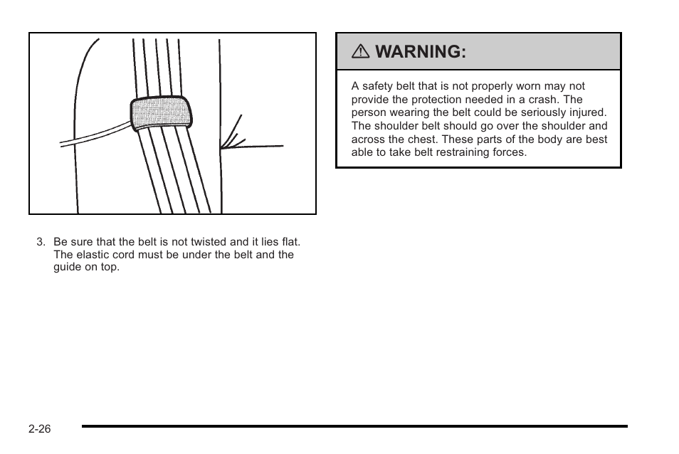 Warning | Cadillac 2010 STS User Manual | Page 56 / 536