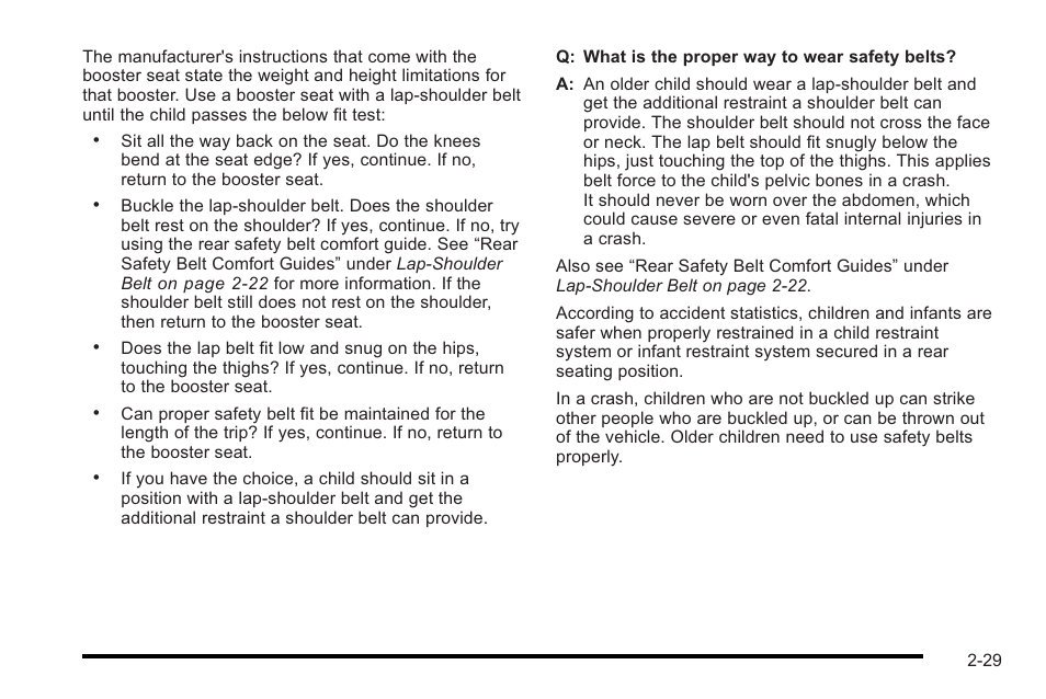 Cadillac 2010 STS User Manual | Page 59 / 536
