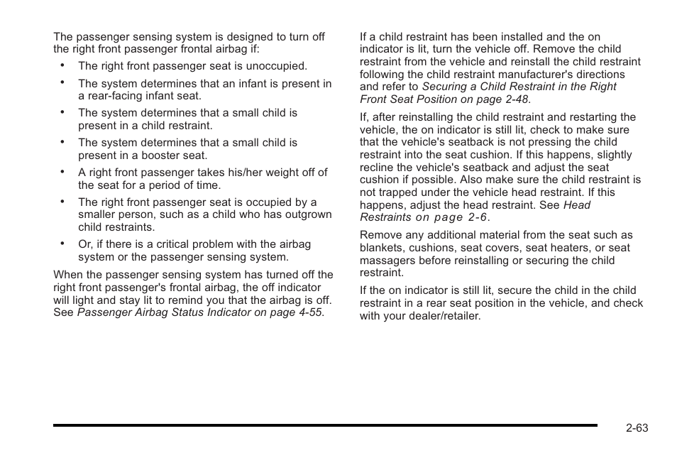 Cadillac 2010 STS User Manual | Page 93 / 536